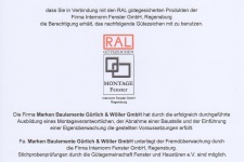Internorm RAL-Montage 2017 - MARKEN Bauelemente