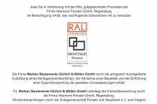 Internorm RAL-Montage 2020 - MARKEN Bauelemente